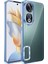 Huawei Honor 90 Kılıf Kamera Korumalı Logo Gösteren Zore Omega Kapak-Sierra Mavi 1