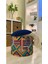 Handmade x Large Sandıklı Silindir Dekoratif Pufidik Puf Bench 1
