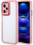 Xiaomi Redmi Note 12 Pro 5g Kılıf Kamera Korumalı Renkli Kenar ve Çerçeve Tasarımlı Zore Vitamin Kapak-Mürdüm 1