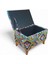 Cassa Sandıklı Puf Bench - Renkli Kareler 2