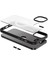 Apple iPhone 14 Plus Kılıf Wireless Şarj Özellikli Zore Hibrit Magsafe Kapak-Gri 5