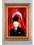 Altın Çerçeveli Paspartulu Atatürk Tablo RS314 1