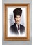 Altın Çerçeveli Paspartulu Atatürk Tablo RS822 1