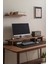 Triwood Ceviz Rengi - 3 Ayaklı Ahşap Bilgisayar Standı, Ekran ve Monitör Yükseltici (107X19 Cm) 1