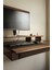 Triwood Ceviz Rengi - 3 Ayaklı Ahşap Bilgisayar Standı, Ekran ve Monitör Yükseltici (107X19 Cm) 3