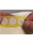 3000 Adet 1,5 cm Beyaz Yuvarlak Kesim Cırt Bant, Arkası Yapışkanlı Para Para (Dişi-Erkek Takım) 4