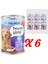Yetişkin Köpekler Için Somonlu Konserve 6X400 gr 1