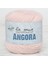 La Mia Angora Pudra Pembe El Örgü Ipi - L185 - 34012 1