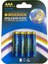 Aaa LR03 Am-4 4'lü 1.5 V Süper Alkalin İnce Pil 1