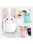 Sevimli Kedi Hava Nemlendirici Ledli Ultrasonik Difüzör 250 ml Pembe 3