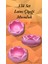 3 Lü Lotus Çiçeği Mumluk Seti - Dekoratif Tealight Mumluk Beton Pembe 1