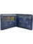 Renlos Klasik Lacivert Deri Cüzdan Kartlıklı 2