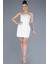 Straplez Taşlı Mini Gece Elbisesi ABK2232 1
