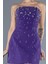Straplez Taşlı Mini Gece Elbisesi ABK2232 3