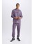 Fit Standart Fit Cep Detaylı Jogger Paça Skuba Dalgıç Kumaş Sporcu Jogger E6421AX25SP 3