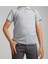 Gri Polo Yaka Lakost T-Shirt Kısa Kollu Okul Tişörtü 1