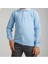 Mavi Polo Yaka Lakost T-Shirt Uzun Kollu Okul Tişörtü 1