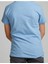 Mavi Polo Yaka Lakost T-Shirt Kısa Kollu Okul Tişörtü 4