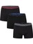 Pamuklu Likralı 3'lü Siyah Boxer Q3.u.9o.k0.k.a.p.c 1