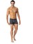 U.s Polo Assn. 80503 Erkek Pamuklu 3'lü Boxer-Indigo&lacivert&baskılı 5