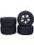 4 Adet 125Mm 1.9 Beadlock Jant Lastik Seti 1/10 Rc Paletli Araba Için (Yurt Dışından) 1