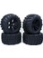 4 Adet 125Mm 1.9 Beadlock Jant Lastik Seti 1/10 Rc Paletli Araba Için (Yurt Dışından) 3