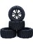 4 Adet 125Mm 1.9 Beadlock Jant Lastik Seti 1/10 Rc Paletli Araba Için (Yurt Dışından) 4