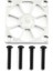 Soğutma Fanı Kapağı 30X30Mm Rc Motor Elektrikli Regülatörlü Fan Gümüş (Yurt Dışından) 1