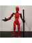 Robot Aksiyon Figürü Tam Eklemli 3D Baskılı Gri (Yurt Dışından) 2