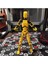 Robot Aksiyon Figürü Tam Eklemli 3D Baskılı Gri (Yurt Dışından) 3