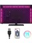 1 Set LED Şerit Işık Esnek 5050 Rgb USB Tv Arkaplanı 17 Tuşlu Rf Uzaktan Kumanda 2m Su Geçirmez (Yurt Dışından) 3