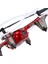 X11C Rc Quadcopter Kamera ve LED Işıklarla - Kırmızı (Yurt Dışından) 4