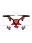 X11C Rc Quadcopter Kamera ve LED Işıklarla - Kırmızı (Yurt Dışından) 5