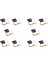 10X 1.9g Plastik Servo V966 V911S V977 V930 V931 Xk K110 K124 A600 A430 A800 Rc Helikopter Parçaları Aksesuarları (Yurt Dışından) 1