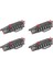 4x C14 C24 C24-1 1/16 Rc Araba Yükseltme Parçaları Ön Tampon Yüz Izgarası Yedek Aksesuarlar (Yurt Dışından) 1