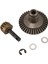 13T 38T Metal Taç Dişli Motor Diferansiyel Ana Kombo Ön Arka Aks Axıal SCX10 90021 90022 Arazi Rc Kamyon Araba (Yurt Dışından) 2