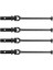 4 Adet Metal Tahrik Mili 130MM 8015 1/8 08421 08427 9020 9116 Rc Araba Yükseltme Parçaları (Yurt Dışından) 1