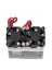 Rc Araba 41-43MM Çift Fan Motor Radyatör Isı Emici Yüksek Hızlı 1:8 Summıt Big S E-, Gümüş (Yurt Dışından) 3