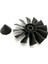 70MM 12 Kanatlı Kanallı Fan Edf Ünitesi 4s 3400KV Fırçasız Motor ile Rc Uçak Için (Yurt Dışından) 3