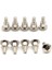 10 Adet Metal Direksiyon Vidası M3X4.1 7263 -10 DBX10 10421-S 9102 1/10 Rc Araba Yedek Parçaları Aksesuarları (Yurt Dışından) 1