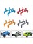 Metal Rc Araba Gövde Direği Bağlantıları Kabuk Kolonu A949 A959 A969 A979 K929 A959-B 1/18 Yükseltme Parçaları, Kırmızı (Yurt Dışından) 5
