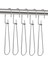 Desen Kancaları 24 Parça Metal Desen Askıları 7.3 Inç (Yurt Dışından) 2
