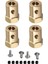 4pcs 5mm Ila 12MM Pirinç Birleştirici Tekerlek Hub Hub Hex Adaptör Wpl B14 B16 C14 C24 Mn D90 D91 MN99S Rc Araç Yükseltme Parçaları (Yurt Dışından) 7