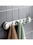 Çok Işlevli Emici Kancalı Havlu Askısı Banyo Duvar Şapkası (Yurt Dışından) 2