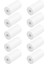 10 Rulo Termal Kağıt Kasa Pos Fiş Kağıtları 57X30MM Yazıcı Için (Yurt Dışından) 2