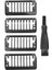 5 Paket 1 2 3 5mm Kılavuz Tarak Kesim Için, QP210/50 Qp 220 2523 2520 2527 6520 (Yurt Dışından) 2