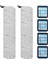 3882 Fırça Silindirleri ve Filtreler Crosswave Omniforce Elektrikli Süpürge Aksesuarları Için Yedek (Yurt Dışından) 1