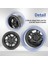4 Adet Plastik Beadlock 2.2 Tekerlek Göbeği Jantları 1/10 Rc Paletli Araba Eksenel SCX10 Wraith Capra RR10 Trx4 D90 (Yurt Dışından) 5