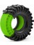 4 Adet 1.9in Silikon Kauçuk Lastik Tekerlek Ekleme Köpüğü 1/10 Rc Paletli Araba Trx4 Eksenel SCX10 Pro/capra /gen8/ Kırmızı (Yurt Dışından) 5