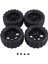 12MM Hex 1/10 Rc Kamyon Tekerlekleri ve Lastikleri 2WD Vxl Redcat Için, A (Yurt Dışından) 1